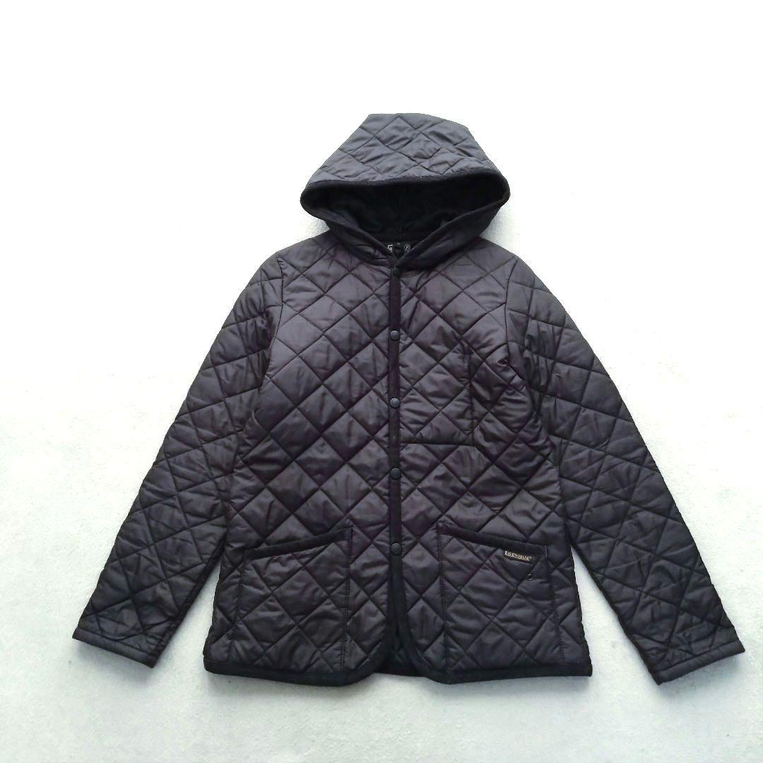 美品【ラベンハム】(38/M) キルティングジャケット SUFFOLK フード付