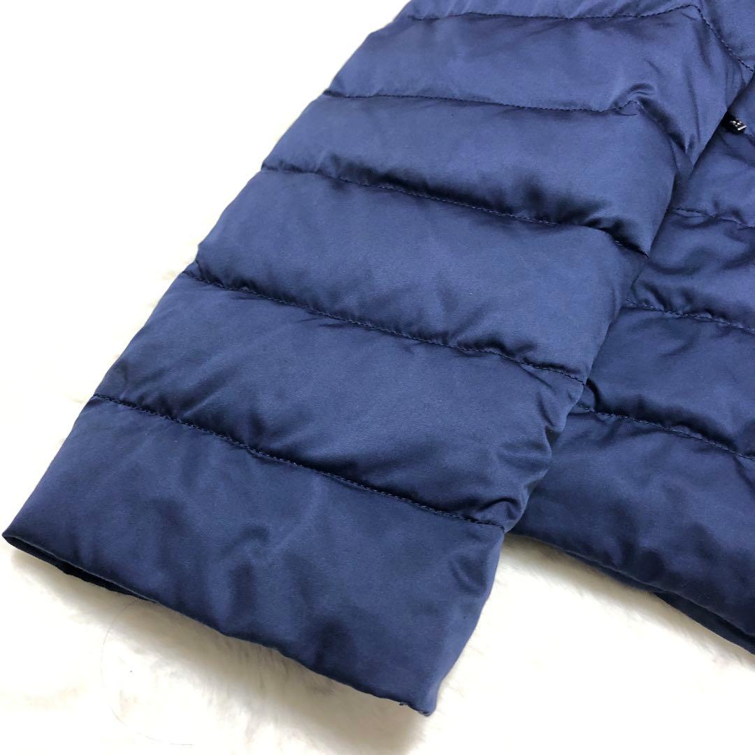 新品タグ付✨　マックスマーラ　ダウンジャケット　ライトダウン　ネイビー　42