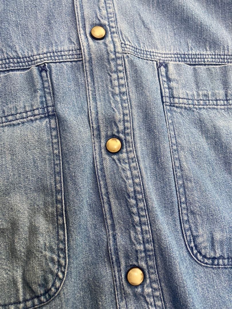 パタゴニア　メンズ・カラード・リングスパン・シャツ Indigo M 90’s