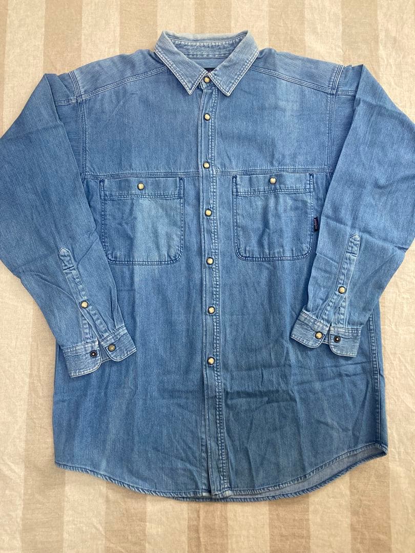 パタゴニア　メンズ・カラード・リングスパン・シャツ Indigo M 90’s