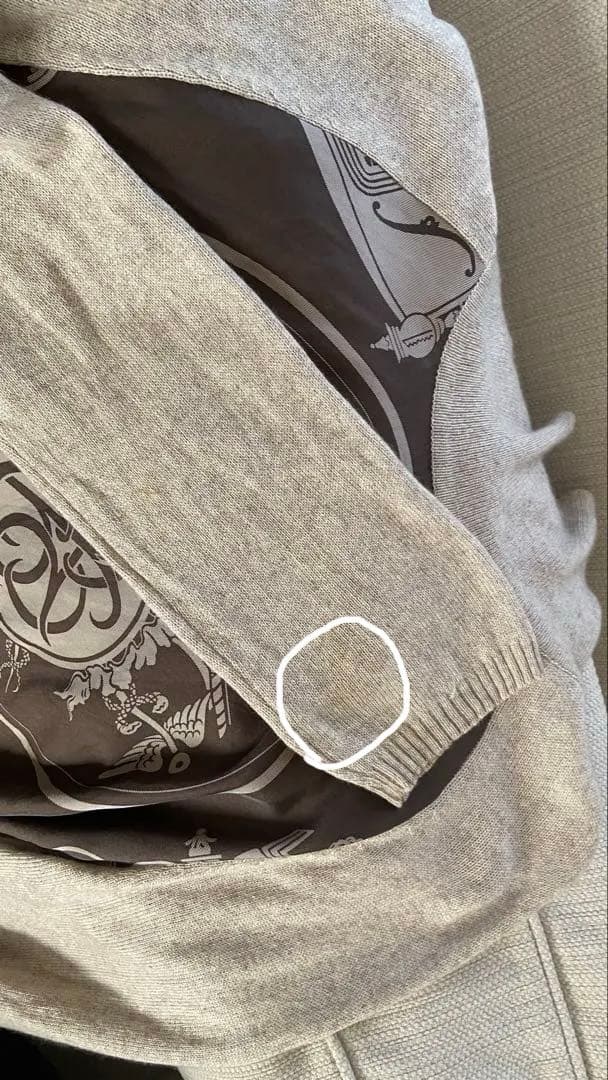 エルメスカシミヤシルクセーター