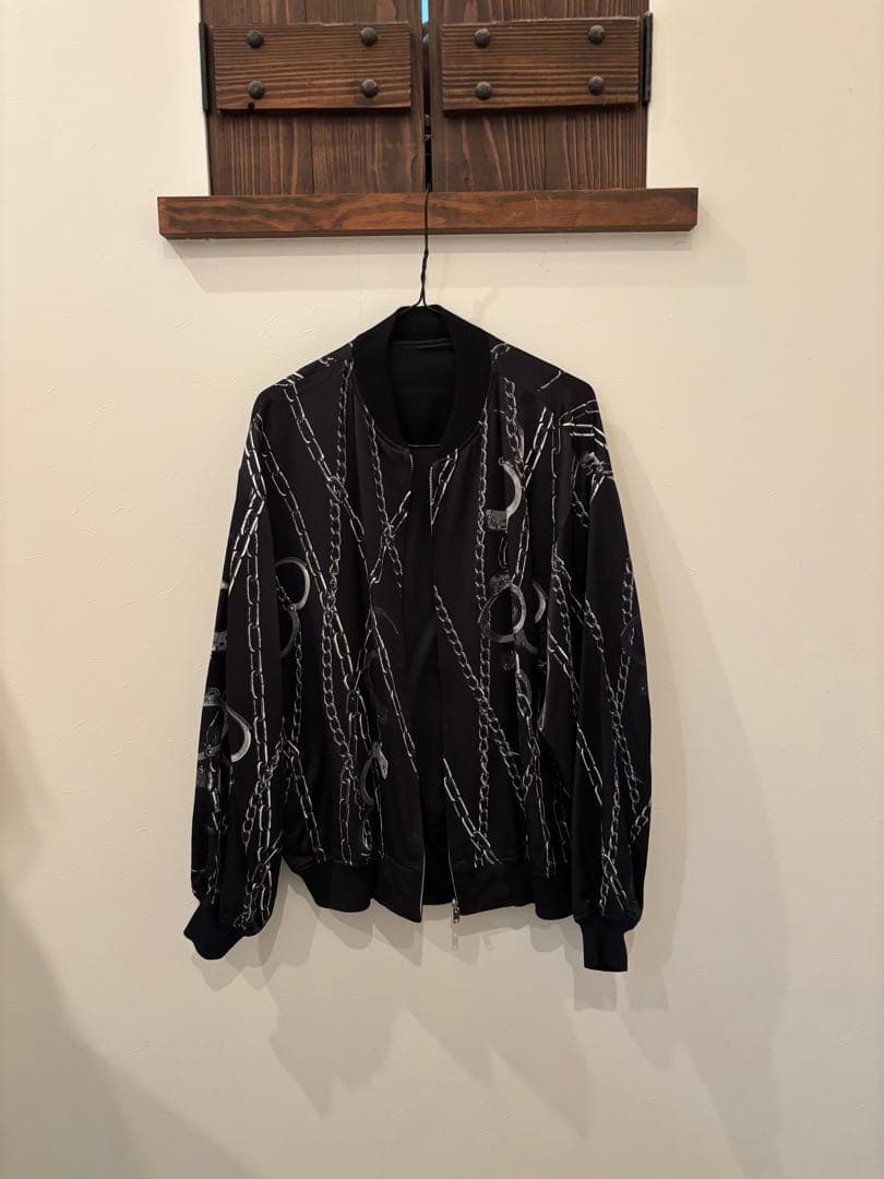 ladmusician チェーン柄　リバーシブル　ブルゾン　タグ付き