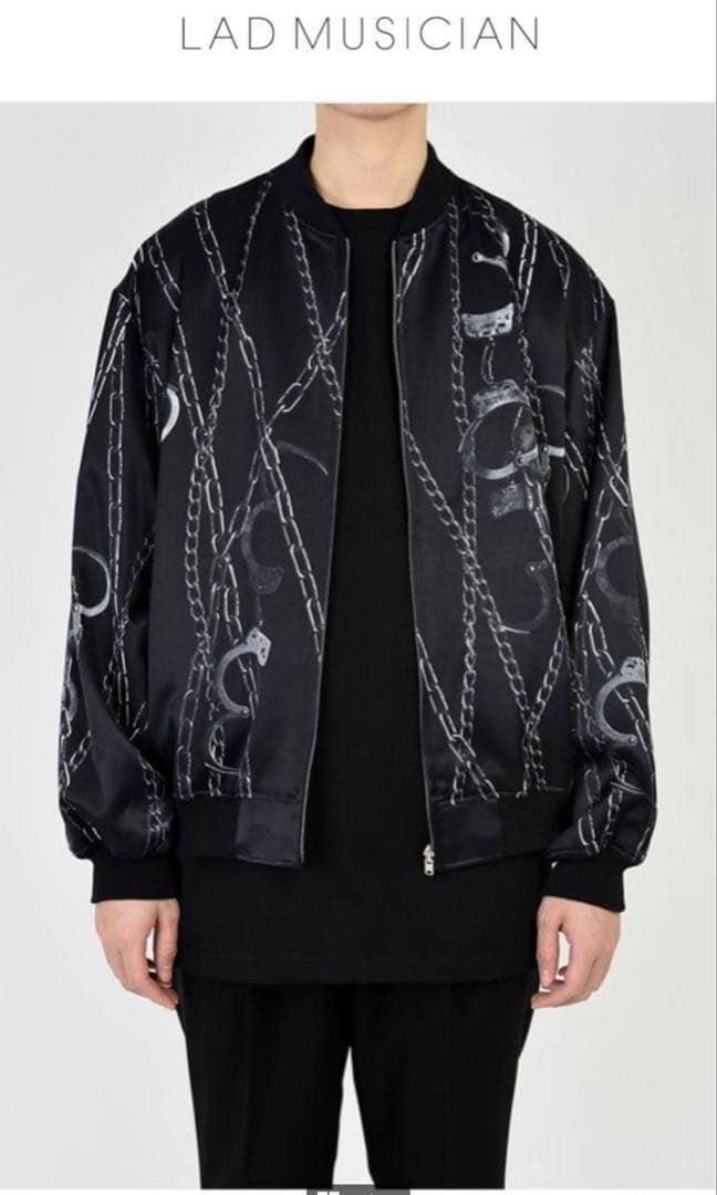 ladmusician チェーン柄　リバーシブル　ブルゾン　タグ付き