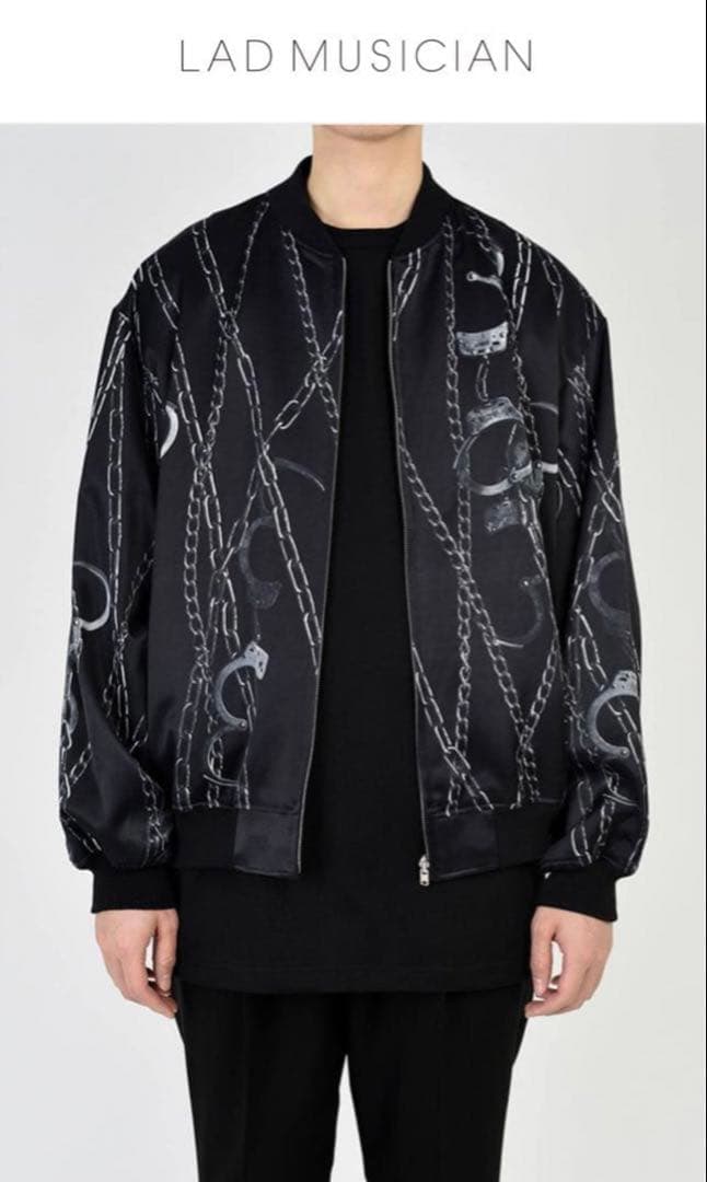 ladmusician チェーン柄　リバーシブル　ブルゾン　タグ付き