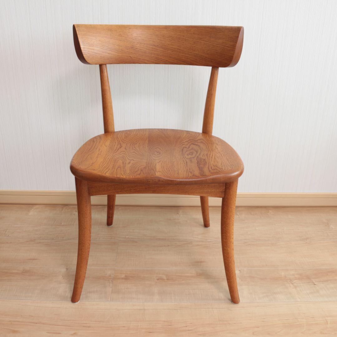 HIDA CRESCENT Oak Chair Repainted ②