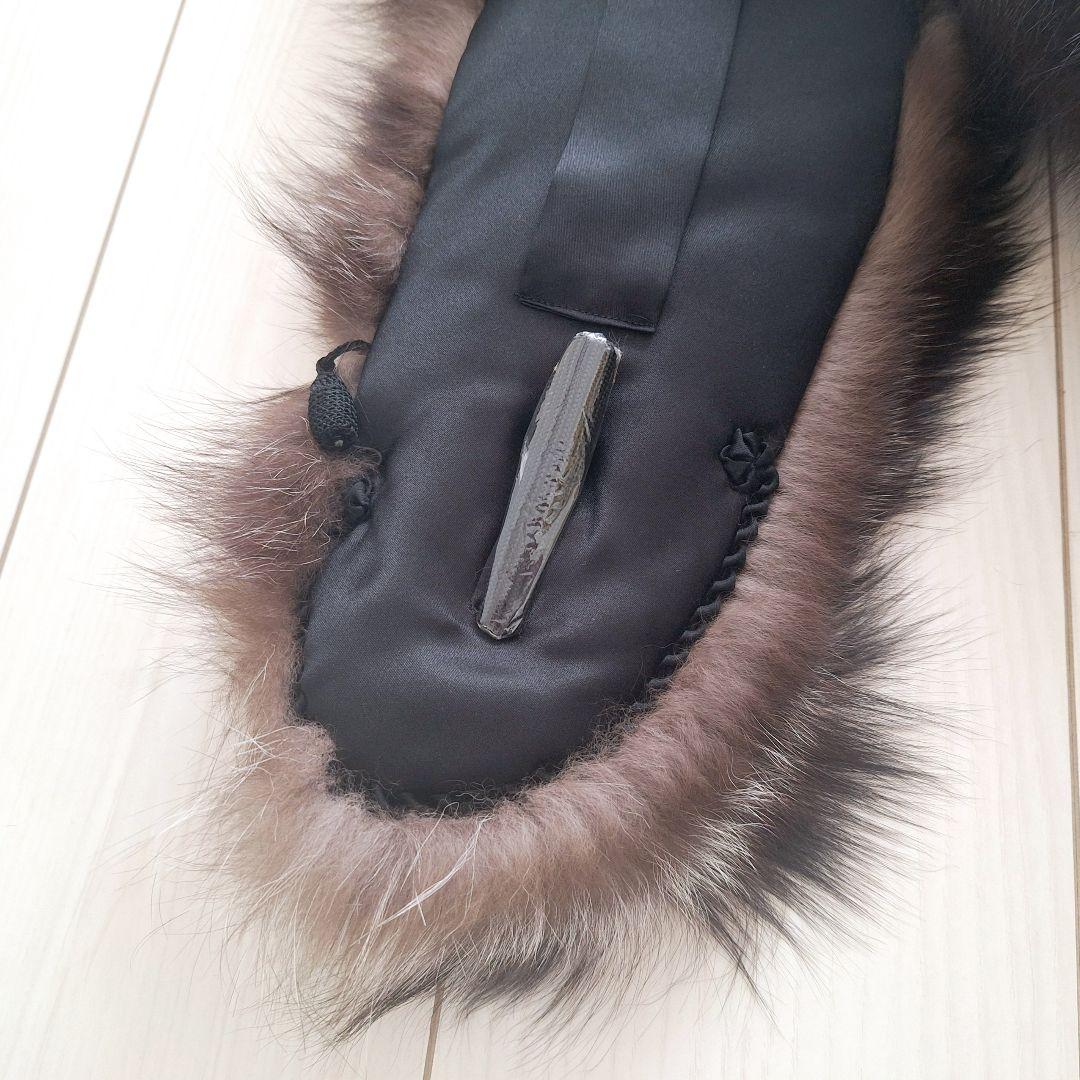 ◆美品◆SAGAFURS◆最高級◆シルバーフォックス◆ショール◆マフラー◆
