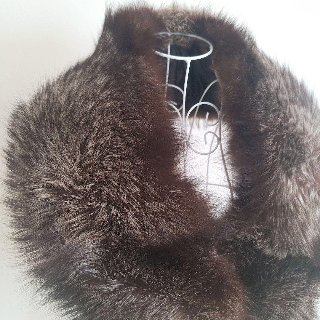 ◆美品◆SAGAFURS◆最高級◆シルバーフォックス◆ショール◆マフラー◆