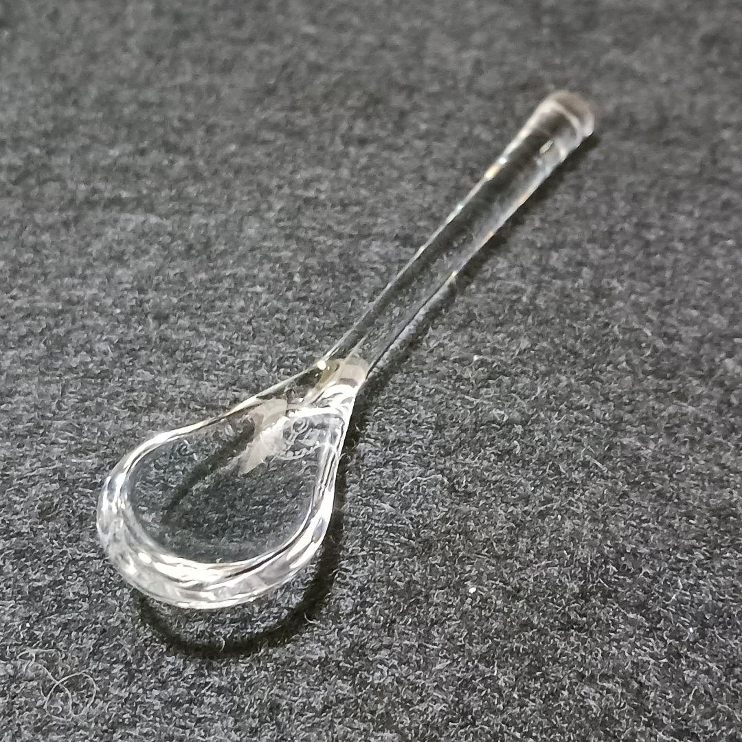 Y2255-4 バカラ ミズーリ ジャムポット スプーン付き クリスタル