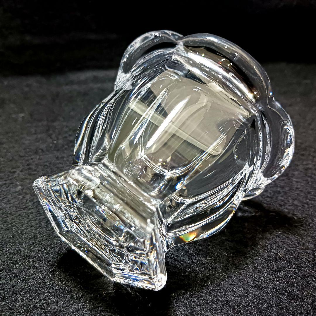 Y2255-4 バカラ ミズーリ ジャムポット スプーン付き クリスタル