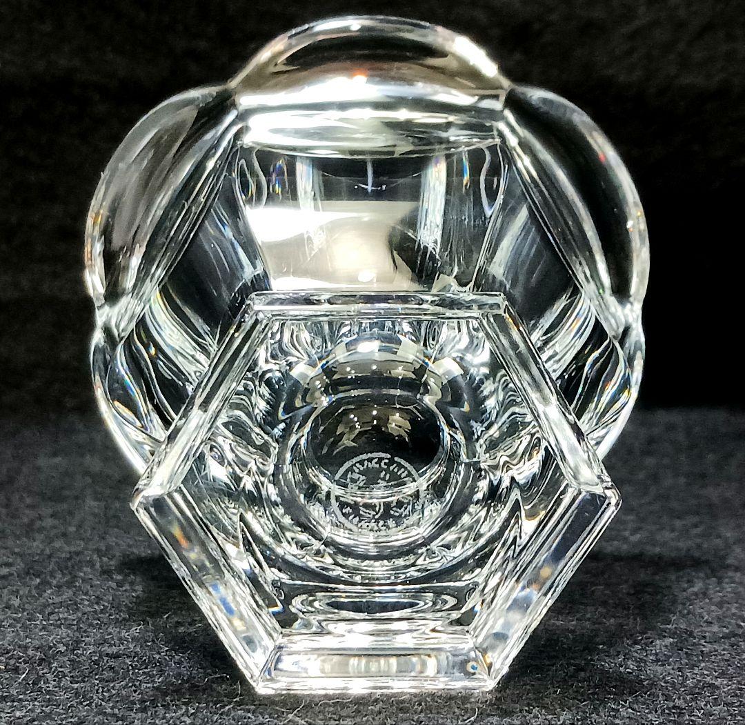 Y2255-4 バカラ ミズーリ ジャムポット スプーン付き クリスタル