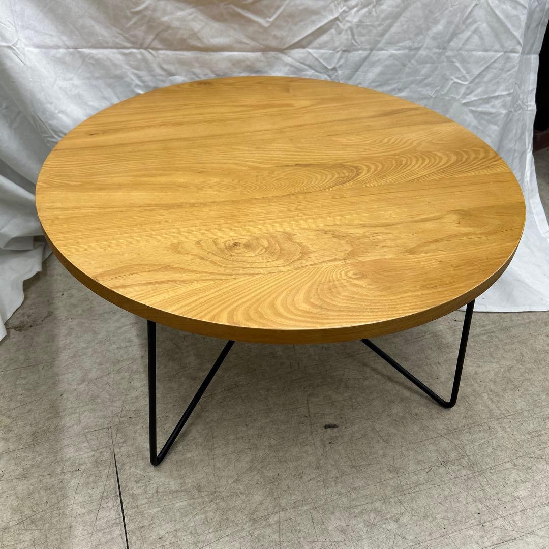 アッシュローテーブル 丸テーブル 丸 テーブル ローテーブル