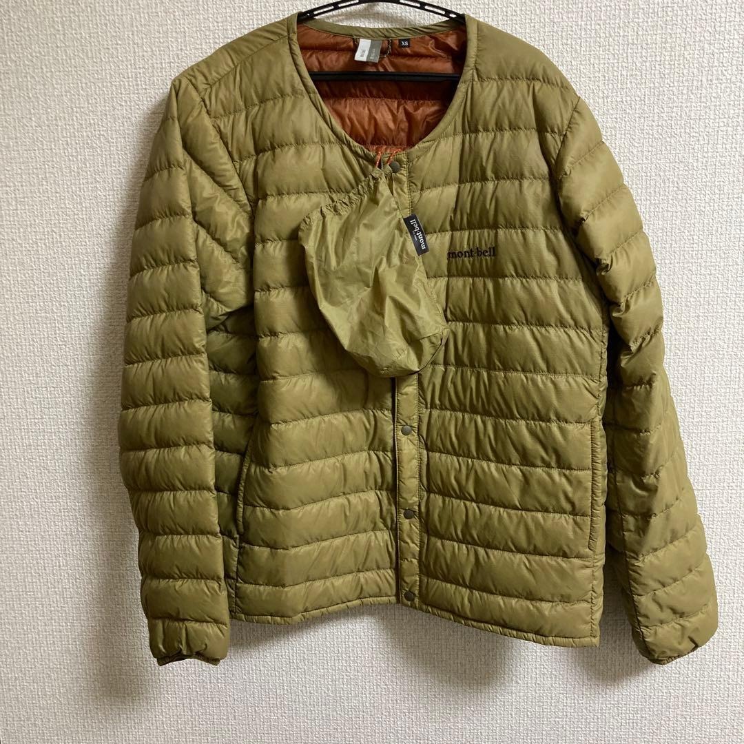 1/31削除します極美品 モンベル スペリオダウン　XS ベージュ　レディースM
