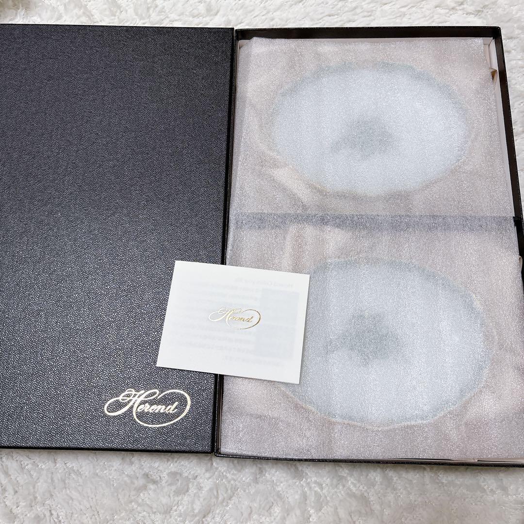 ヘレンド　アポニーグリーン　スイートディッシュ 2個セット