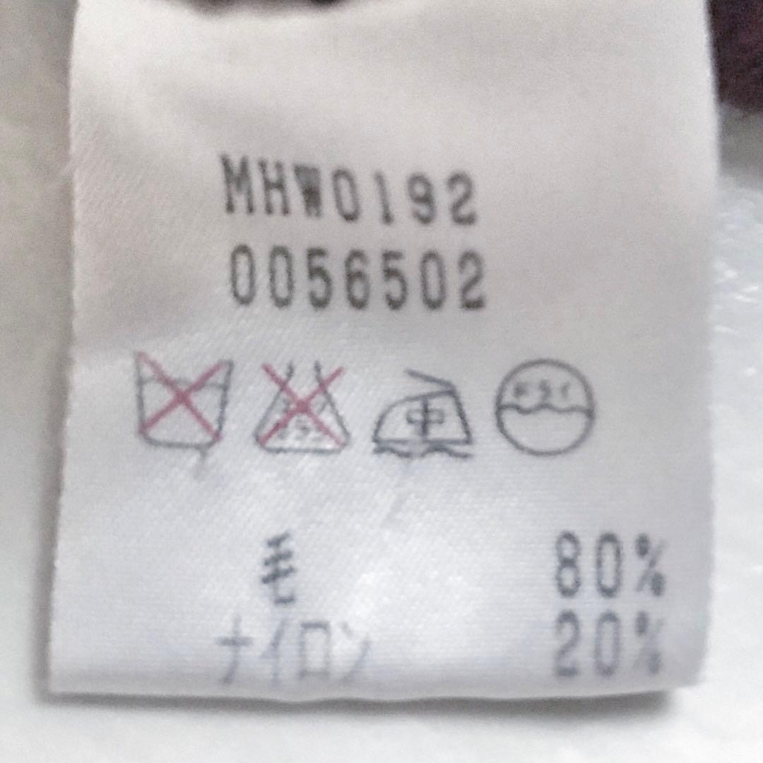 美品 マーガレットハウエル ダッフルコート 旧ロゴ 英国製 木製トグル ワイン