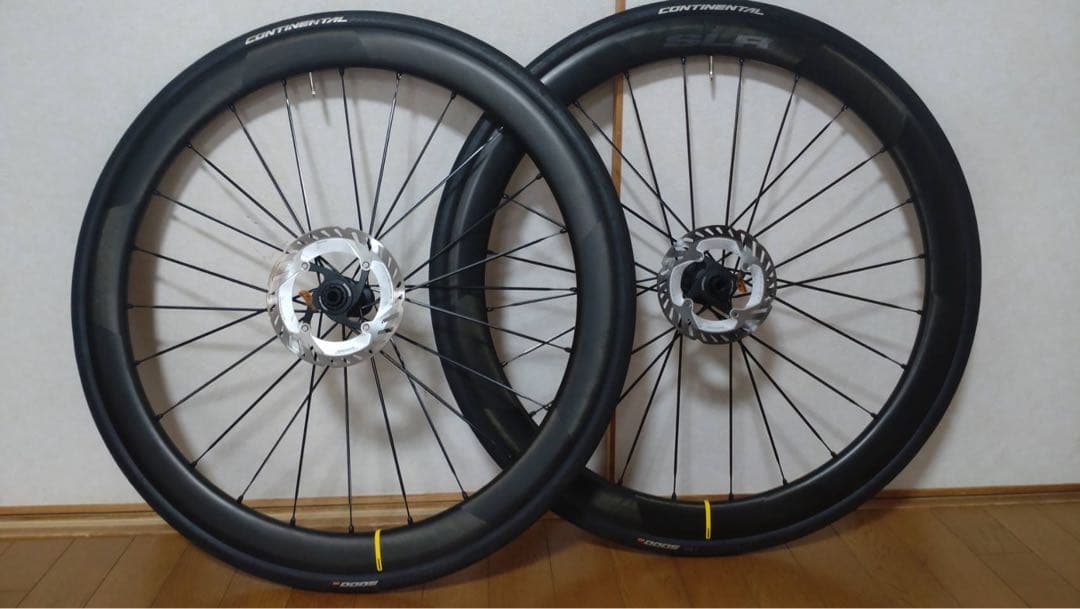 走行少美品_MAVIC COSMIC-SLR45-DISC マビックコスミック