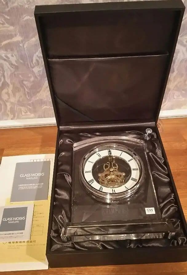 ドラゴンズセ・リーグ連覇記念！マルカート スケルトンクロック【未使用】