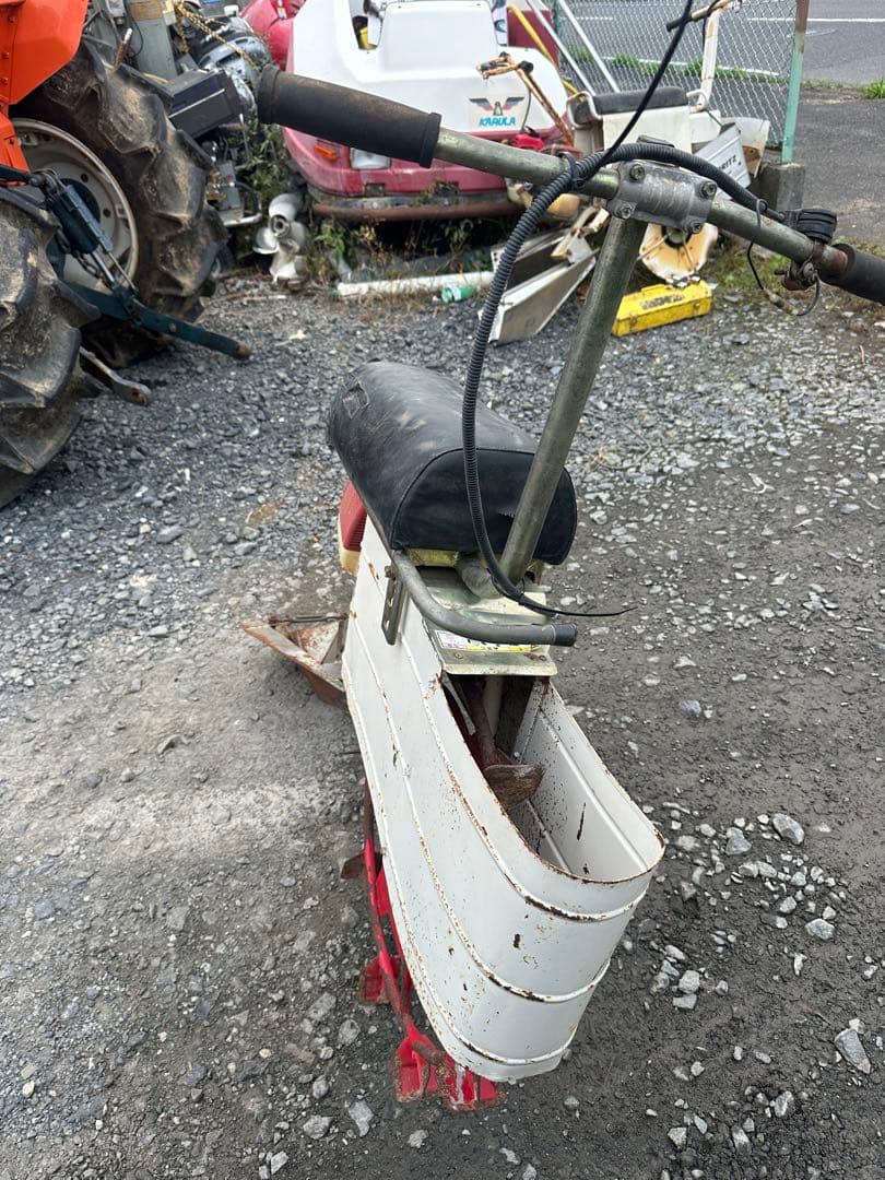 丸山田面ライダー　溝切機　乗用　水田溝切り 発機械の作動状態は良好岩手県奥州市発