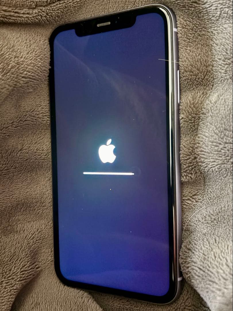 【新品バッテリー】　iPhone１１　パープル　【超美品】　【早い者勝ち‼️】