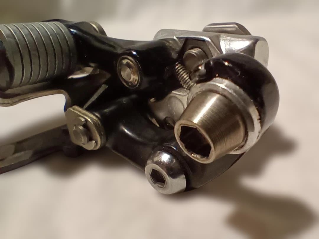 カンパニョーロ RECORD 10速 FD QS 直付 カーボン/チタン