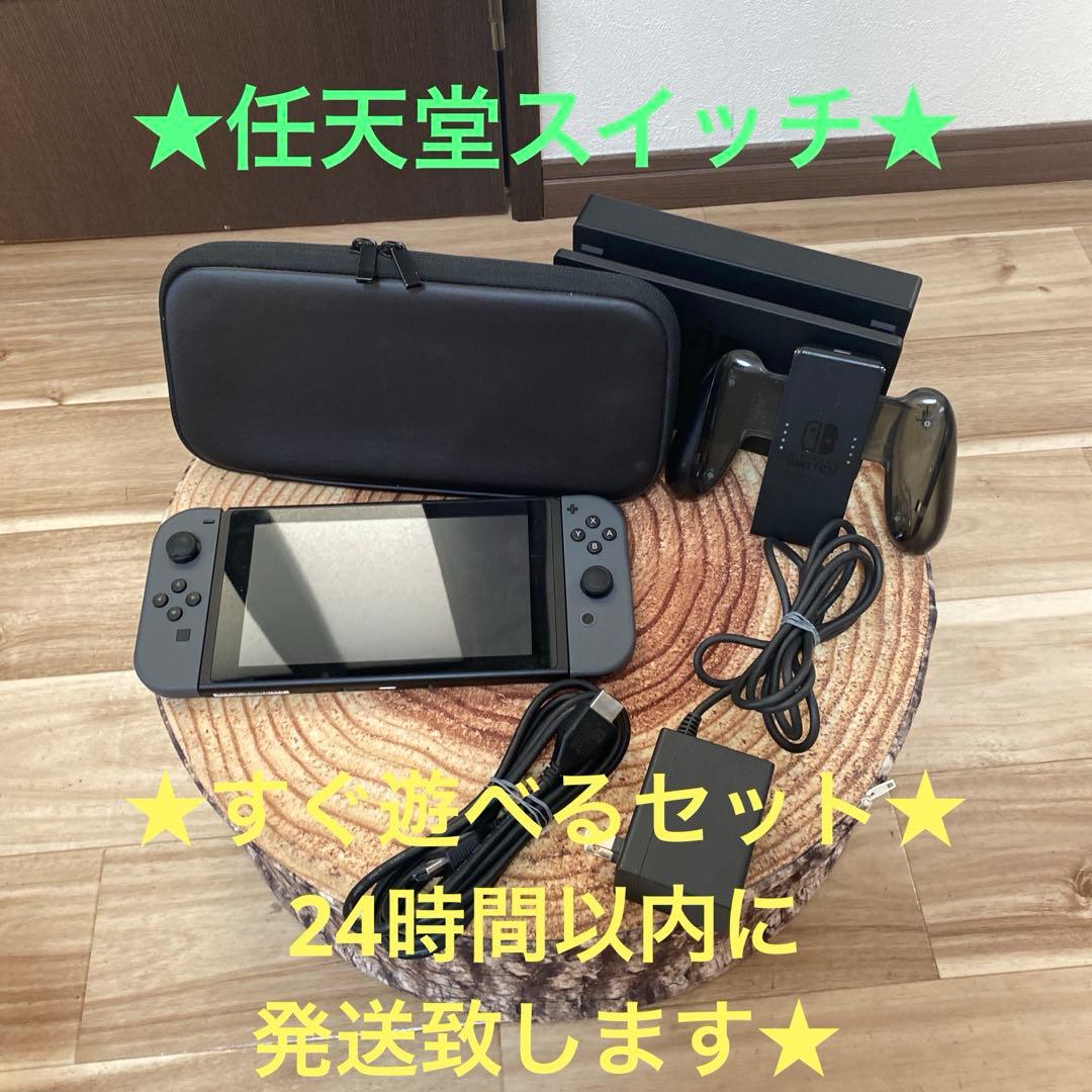 Nintendo Switch ニンテンドースイッチ本体　グレー 箱無し