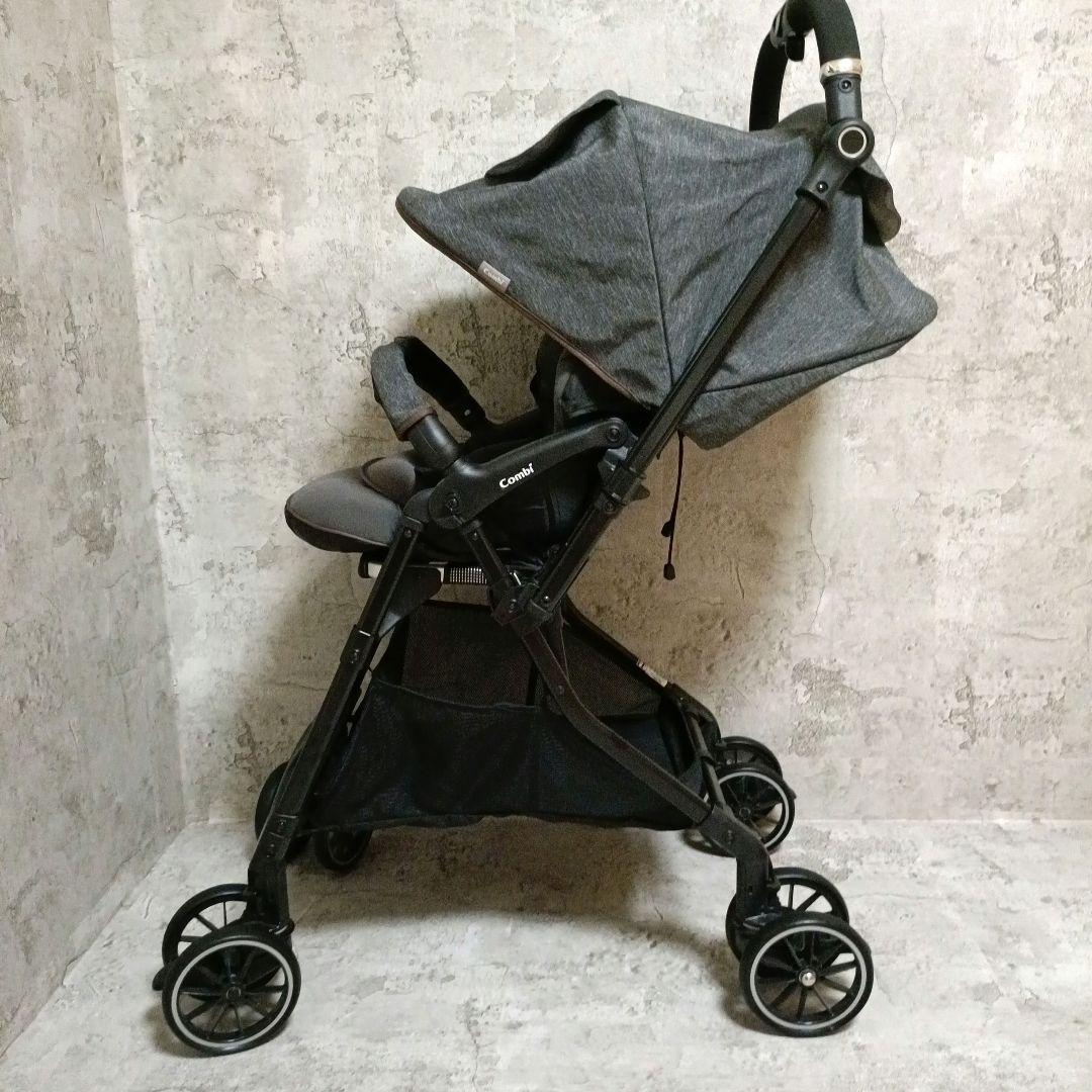 【美品】Combi ベビーカー スゴカルα‬4キャスエッグショック HT