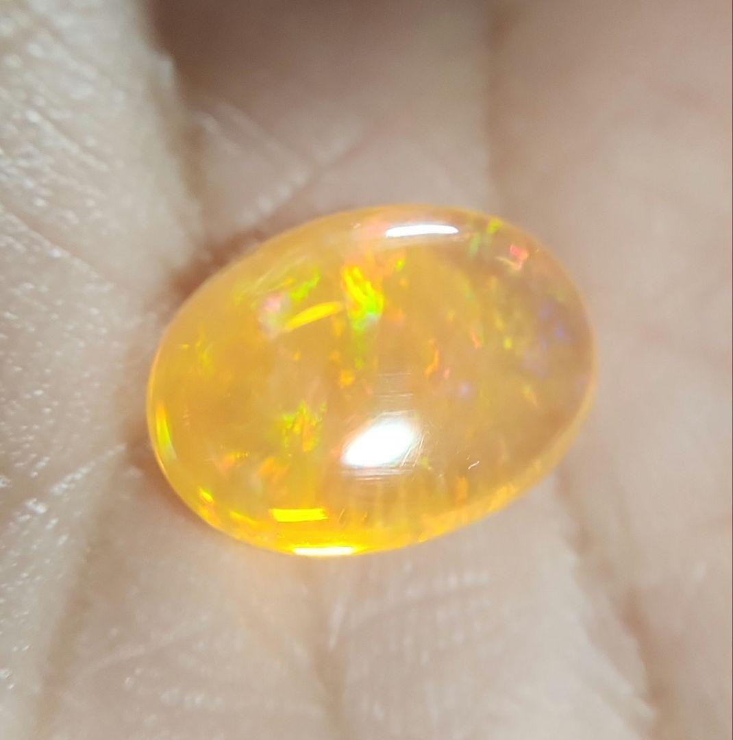 高品質天然ファイアーオパール 3.405ct