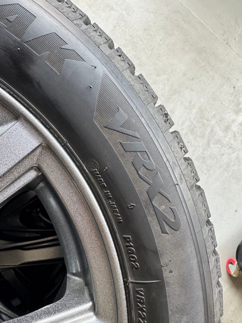 ミチ　ハスラー　スタッドレス　165/60 R15 ブリザックVRX2