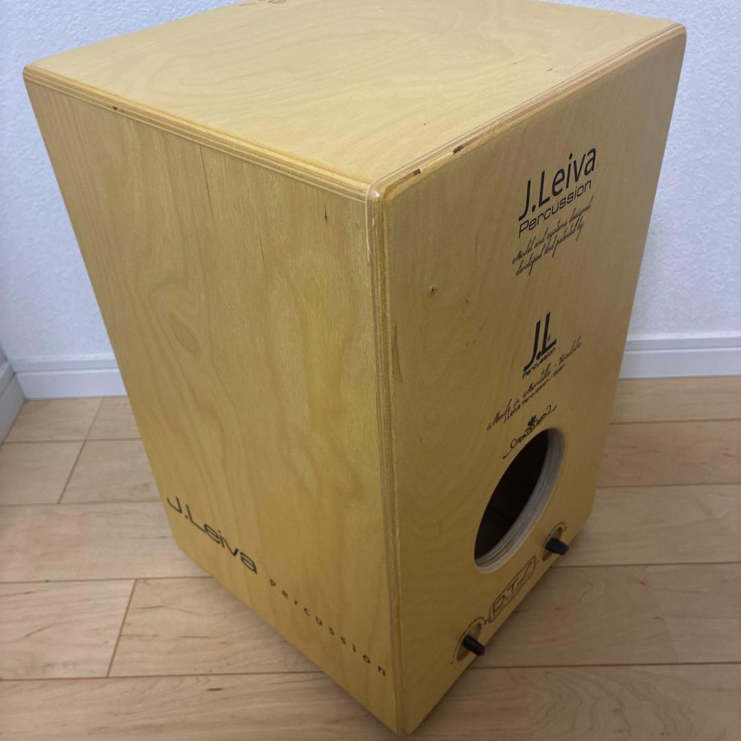 J.Leiva medina カホン　ケース付