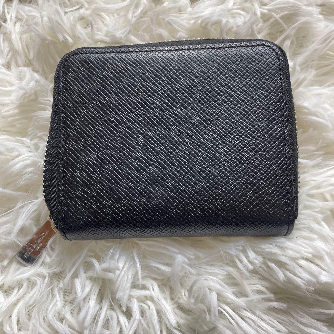 ペッレモルビダ ケース 財布 ラウンドファスナー サフィアーノ ブラック