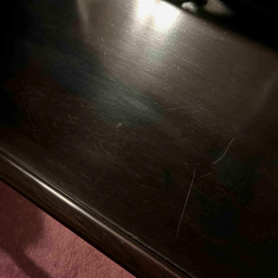 飾り棚　黒檀　紫檀　ヴィンテージ　茶棚　木製棚　和風インテリア　茶室盆栽棚