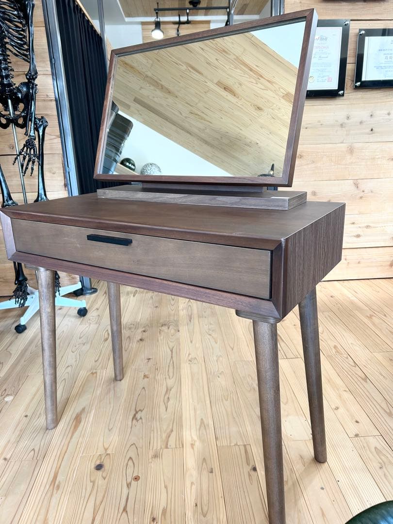 デスクドレッサー(Nフィルン80MBR)のみ　ニトリ