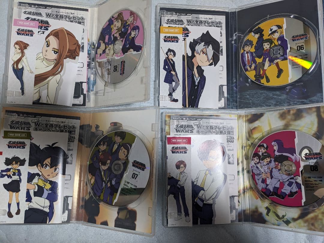 ミ*ロ様 ダンボール戦機WARS ウォーズ DVD 全12巻セット 書き下ろし小