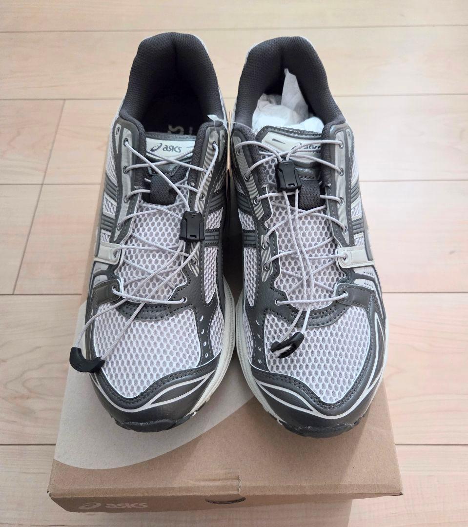 [新品]ASICS ゲルカヤノ14 Oyster Grey/Clay Grey
