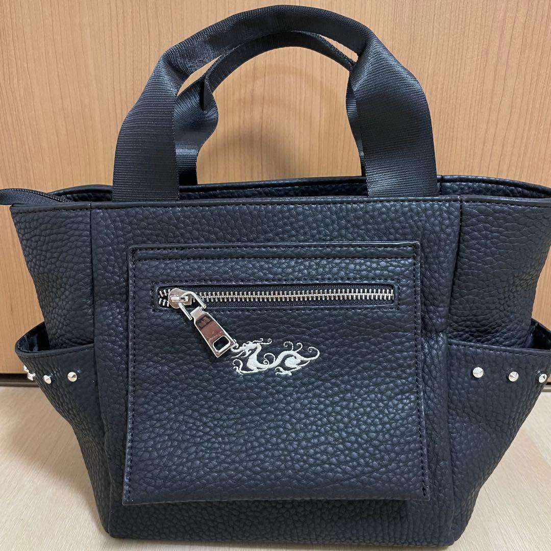 【美品】DANCE WITH DRAGON ブラック　カートバッグ