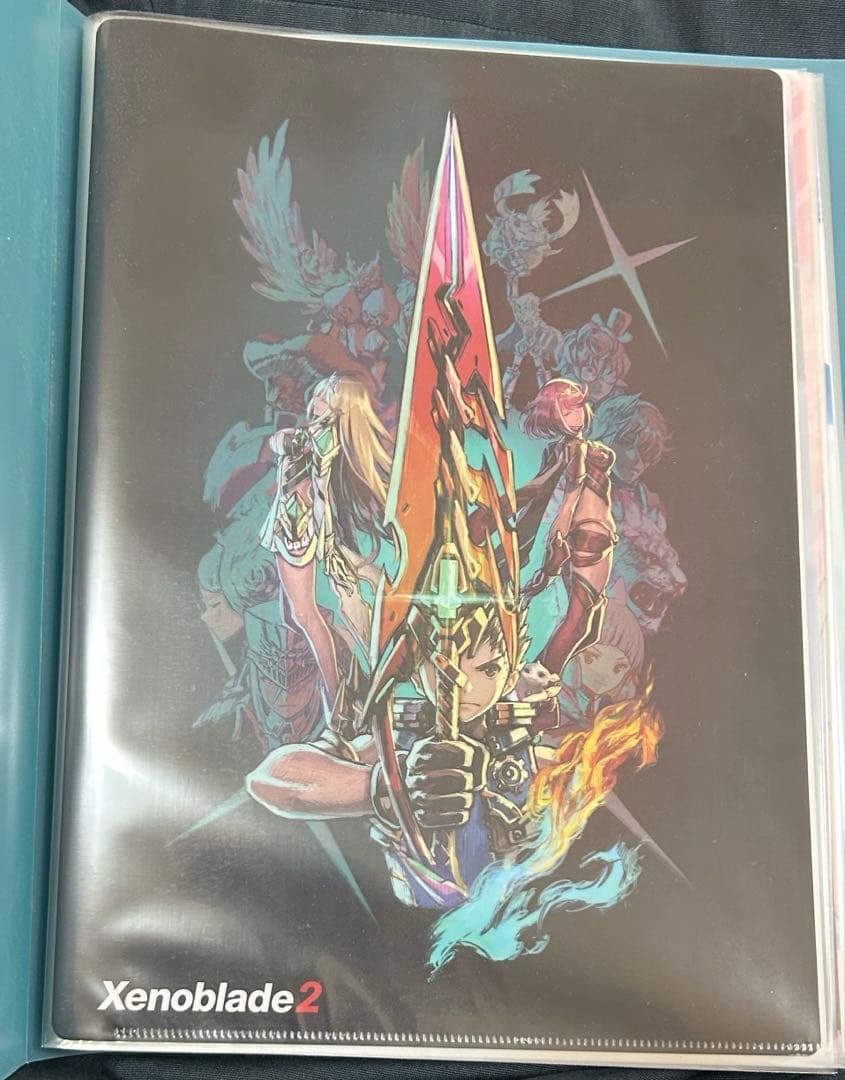 ゼノブレイド2 A4クリアファイル 4枚セット