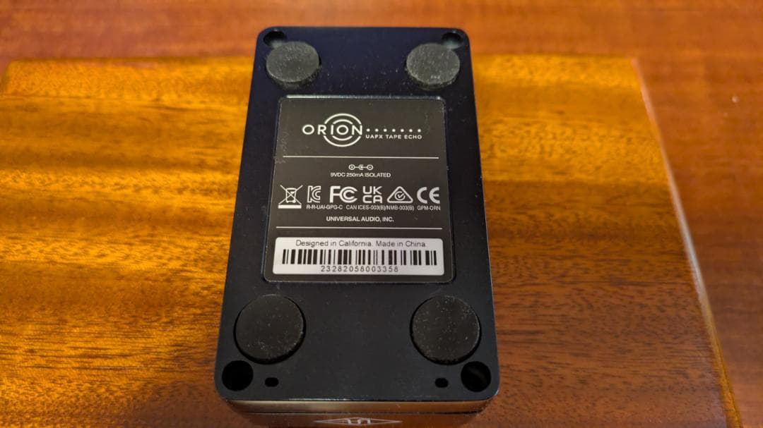 UAFX ORION TAPE ECHO ギターエフェクター