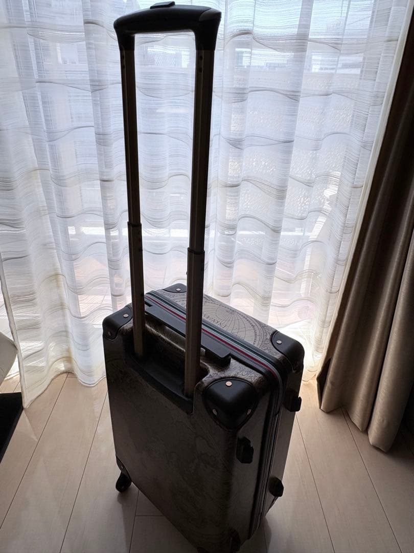 【完売品　値下げ】WORLD Trunk/BR地図柄トランクケース