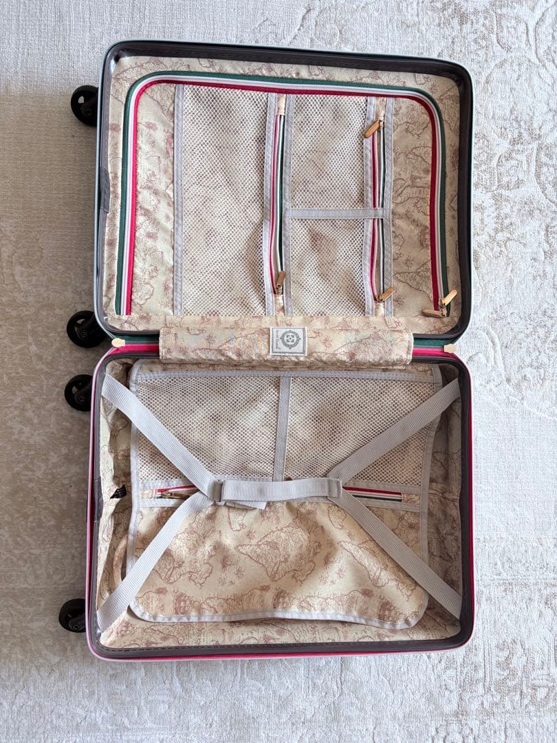 【完売品　値下げ】WORLD Trunk/BR地図柄トランクケース