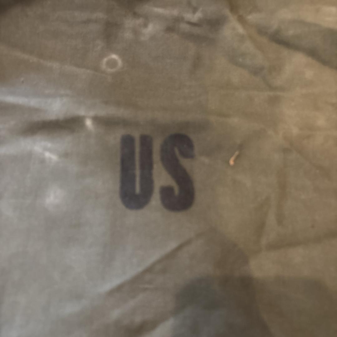 US パップテント ハーフシェルター 2枚 ポール・ペグセット 米軍 軍幕