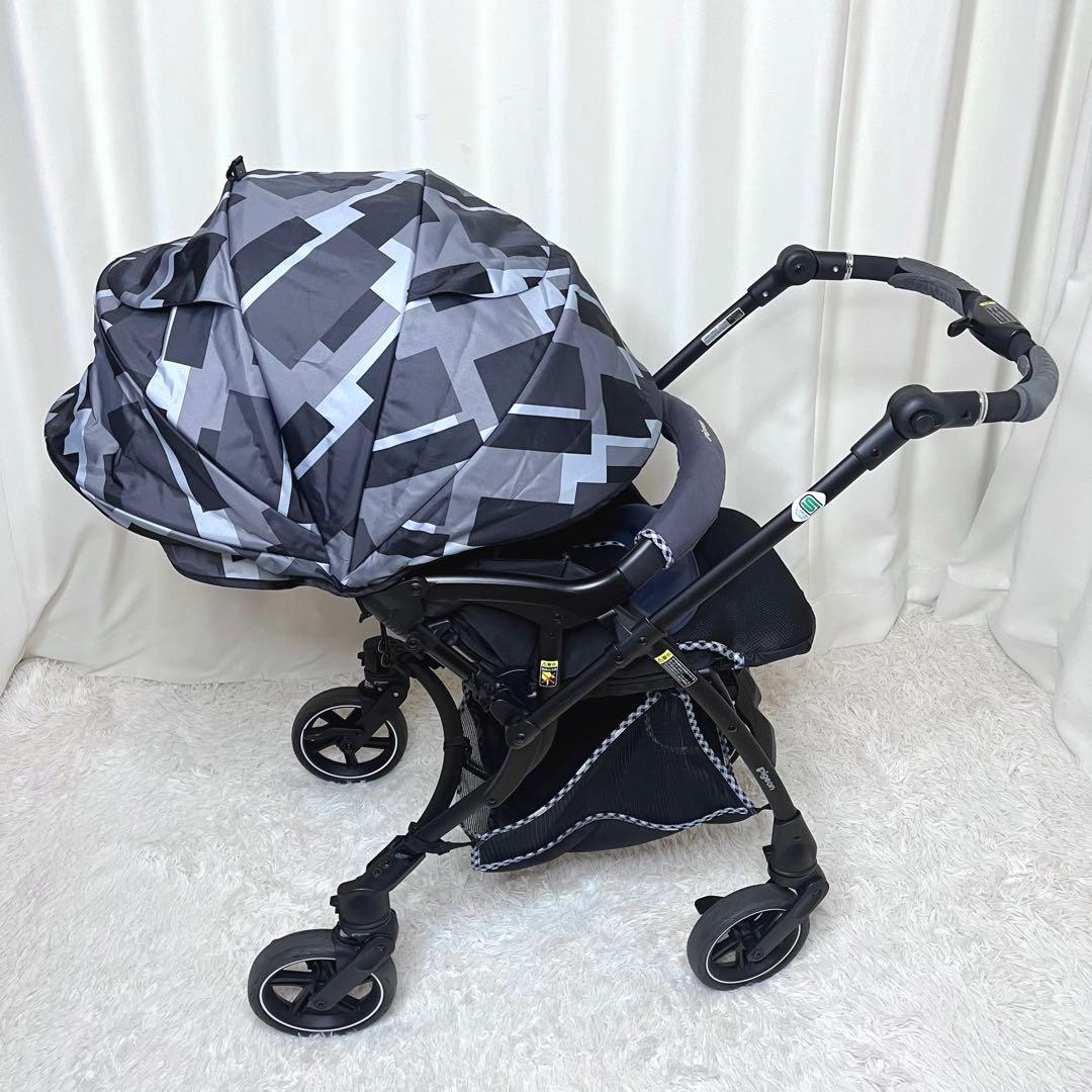 ✨極美品✨ピジョン　ランフィリノン　RB1LZ 両対面型ベビーカー　幌新品❗️