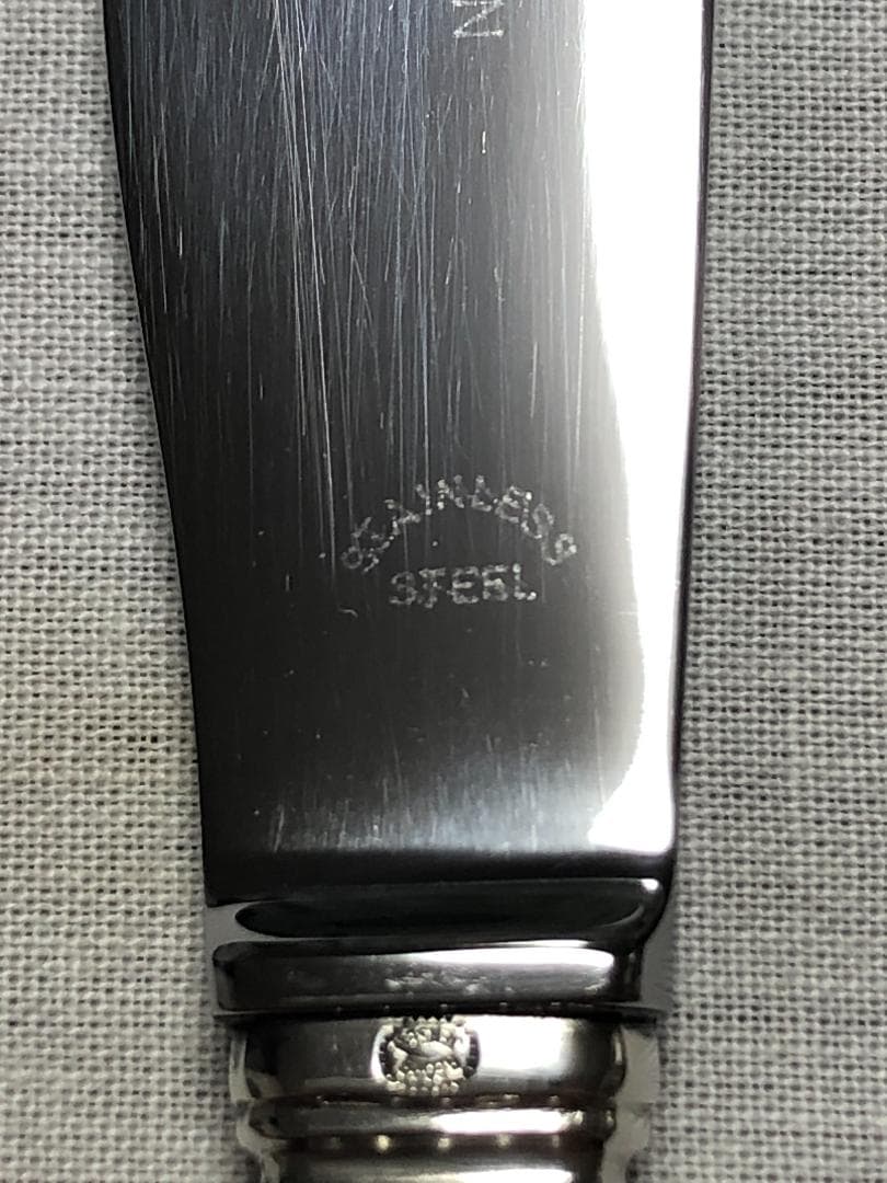 美品 ジョージジェンセン ACORN ディナーナイフ STERLING ②