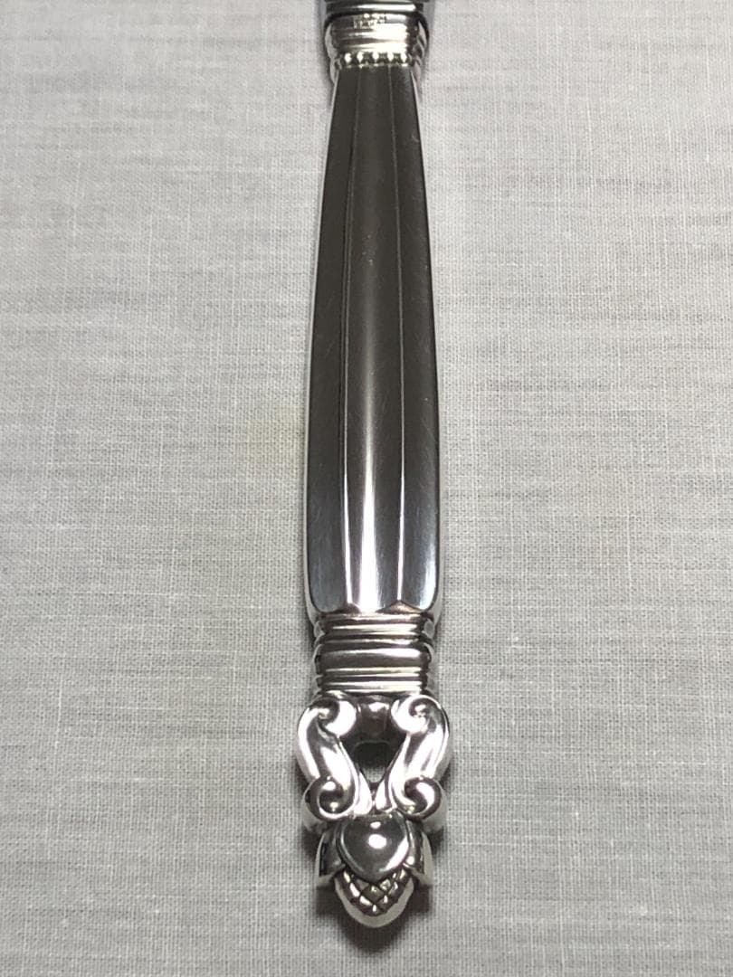 美品 ジョージジェンセン ACORN ディナーナイフ STERLING ②