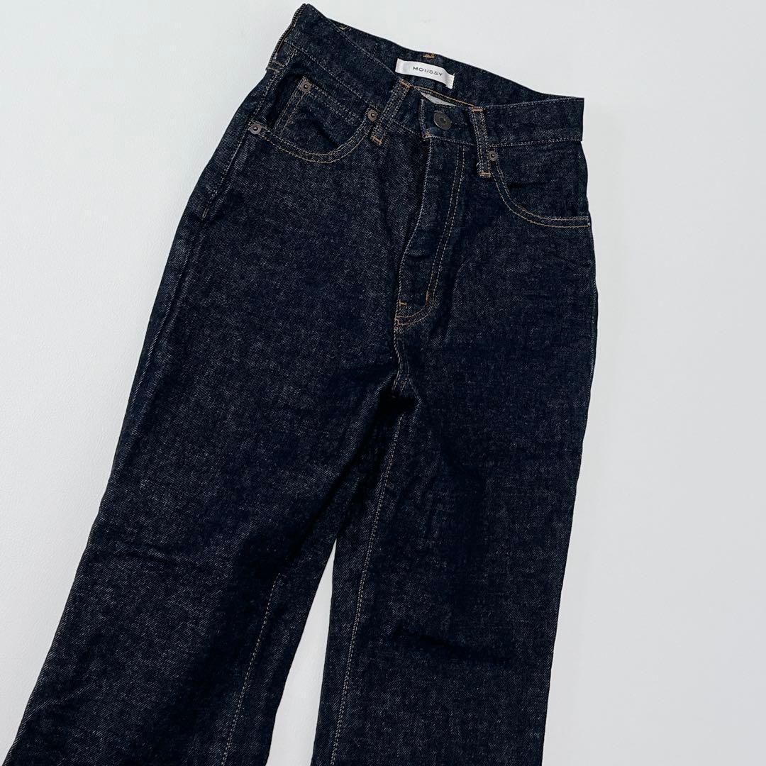 未使用級✨ 人気　現行　MOUSSY MVS デニムパンツ　フレア　24