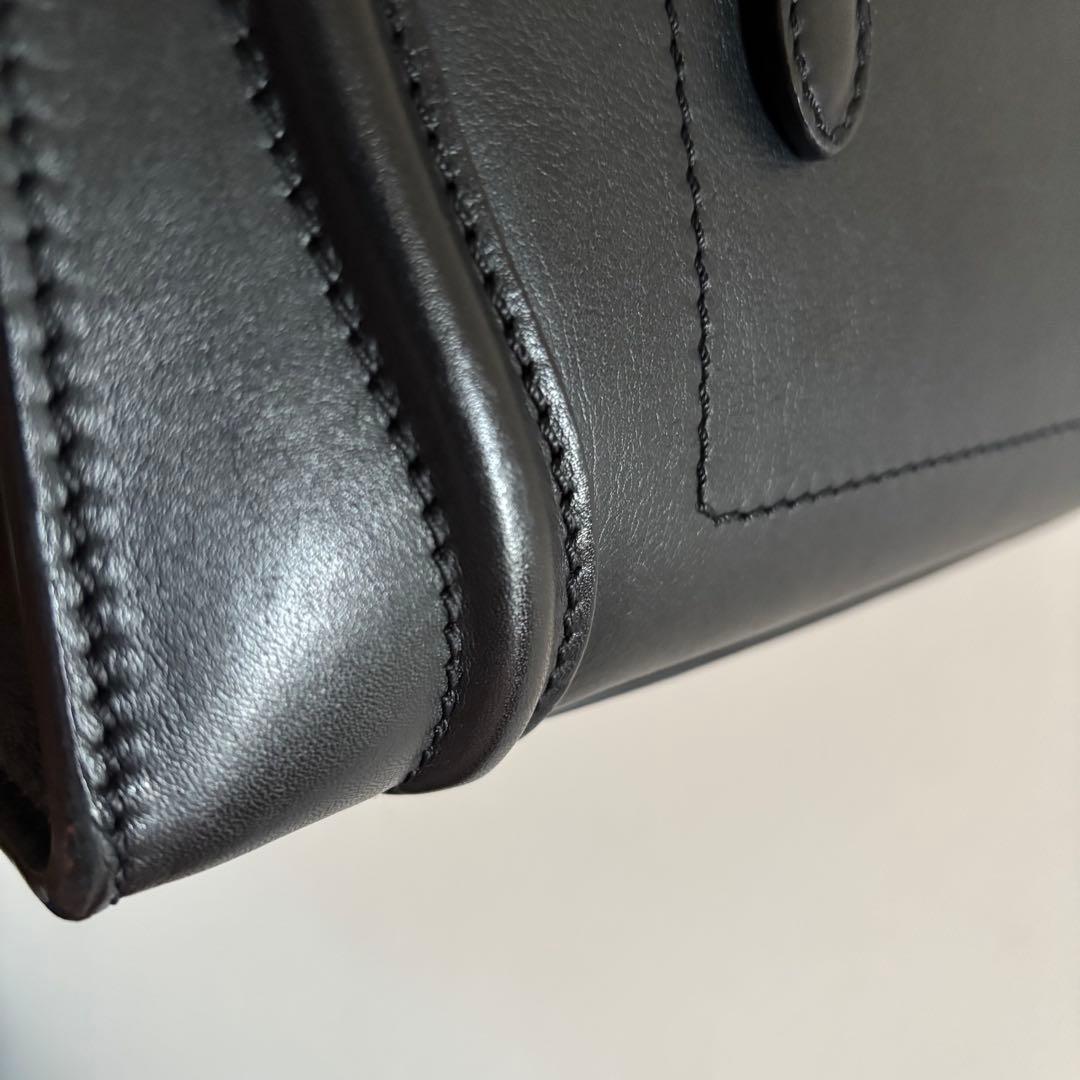 CELINE セリーヌ　ラゲージ　ミニ　ブラック