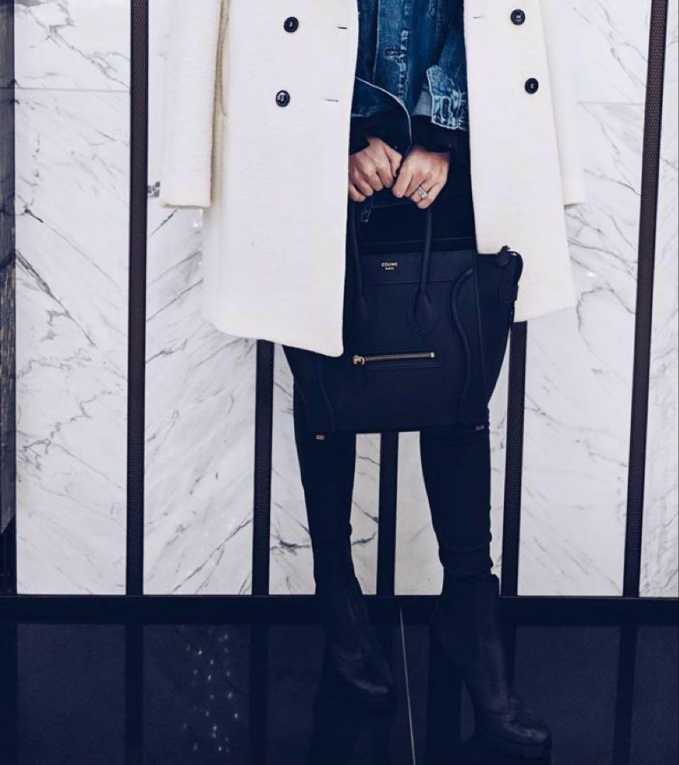 CELINE セリーヌ　ラゲージ　ミニ　ブラック