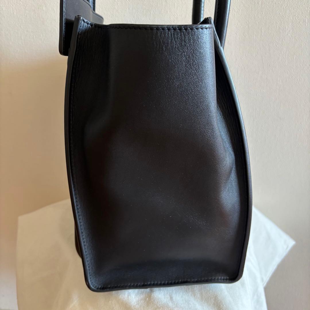 CELINE セリーヌ　ラゲージ　ミニ　ブラック