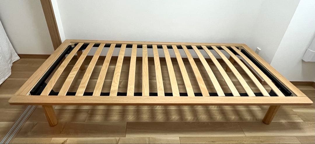 無印良品　木製ベッドフレーム　オーク材　シングル　即購入OK