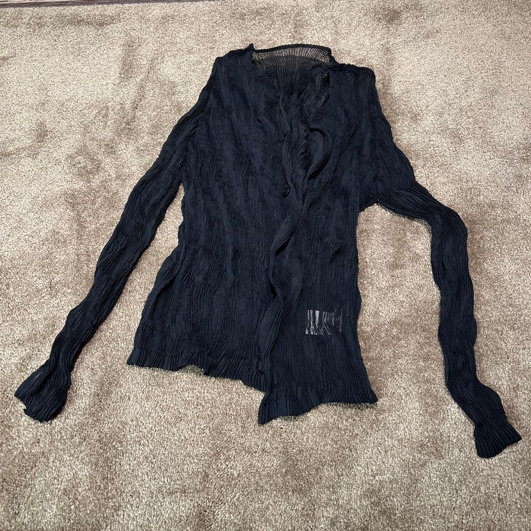 イッセイミヤケ　カーディガン