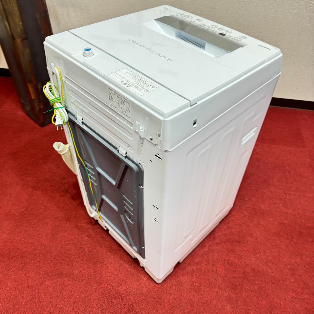 東京23区送料無料　超美品東芝4.5㎏　縦型洗濯機　2024年製　未使用に近い！