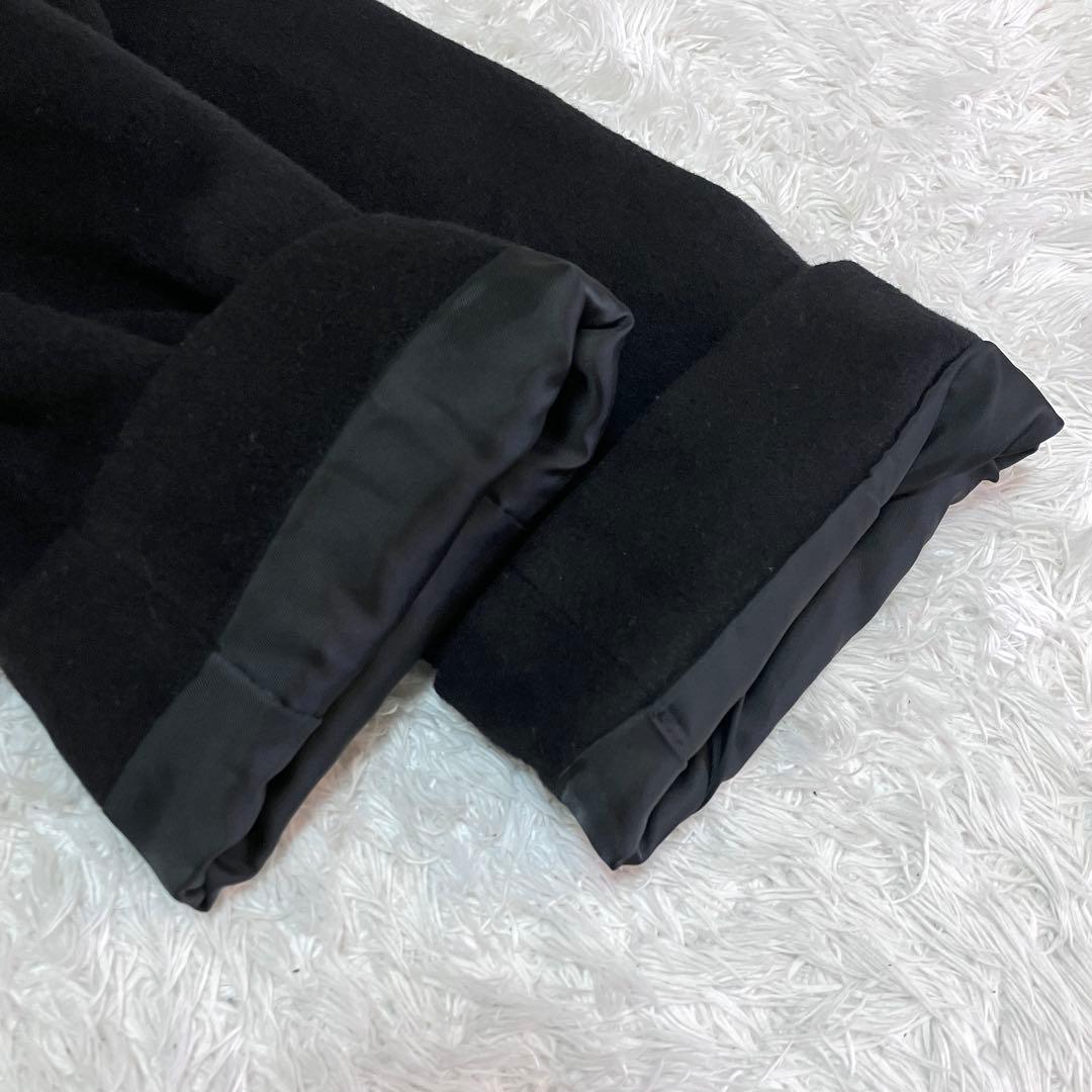 美品 バーバリー ロンドン ステンカラーコート カシミヤ アンゴラ チェック